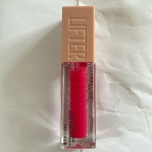 MaybellineLifter Gloss Plumping Lip Gloss with Hyaluronic Acid - 24 Bubblegum - Picture 8 of 8